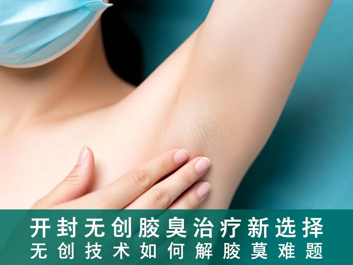 开封无创腋臭治疗新选择，无创技术如何解决腋臭难题