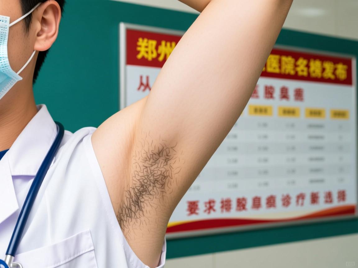 郑州腋臭医院排名榜发布，从排名榜看腋臭诊疗新选择