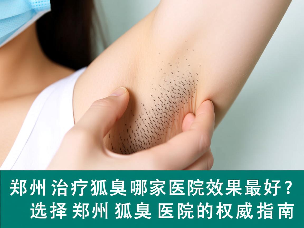 郑州治疗狐臭哪家医院效果最好？选择郑州狐臭医院的权威指南