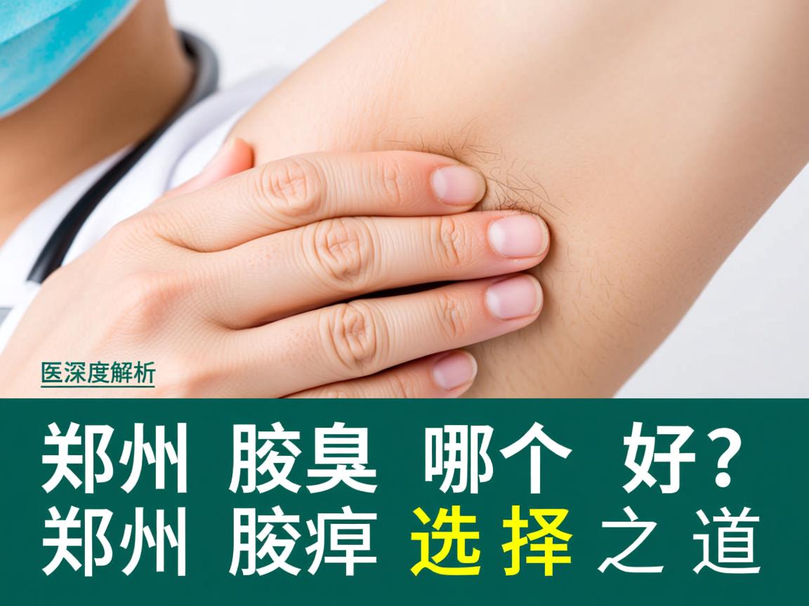 郑州腋臭医院哪个好?深度解析郑州腋臭医院的选择之道 郑州腋臭医院哪个好?深度解析郑州腋臭医院的选择之道