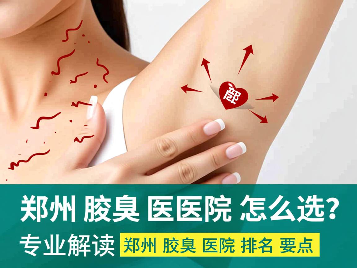 郑州腋臭医院怎么选？专业解读郑州腋臭医院排名要点