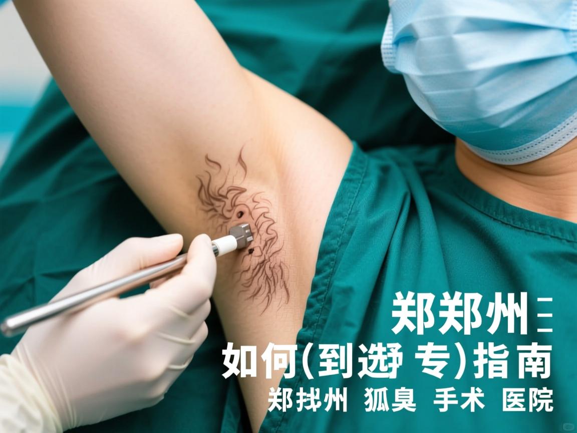 郑州狐臭手术医院选择指南，如何找到专业的郑州狐臭手术医院