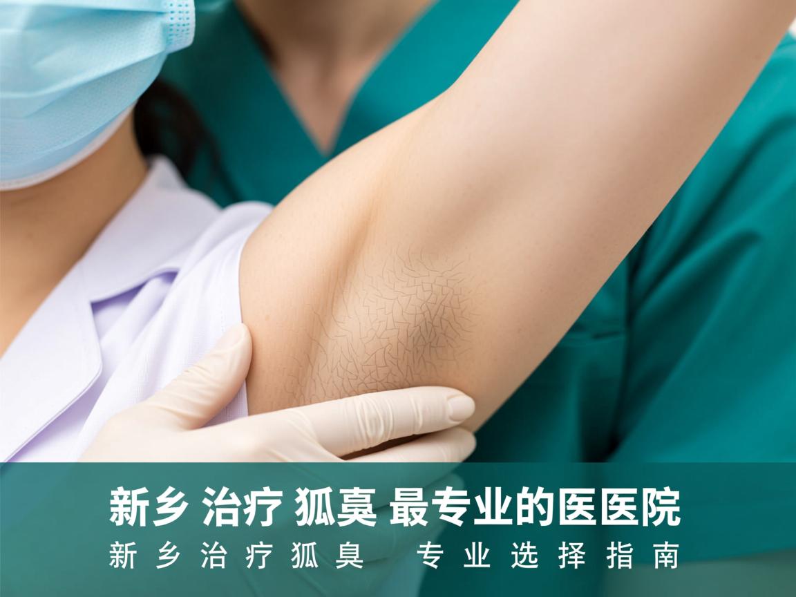 新乡治疗狐臭最专业的医院，新乡治疗狐臭专业选择指南