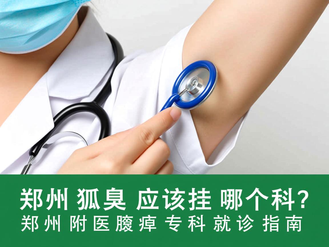 郑州狐臭应该挂哪个科?郑州附医腋臭专科就诊指南 郑州狐臭应该挂哪个科?郑州附医腋臭专科就诊指南