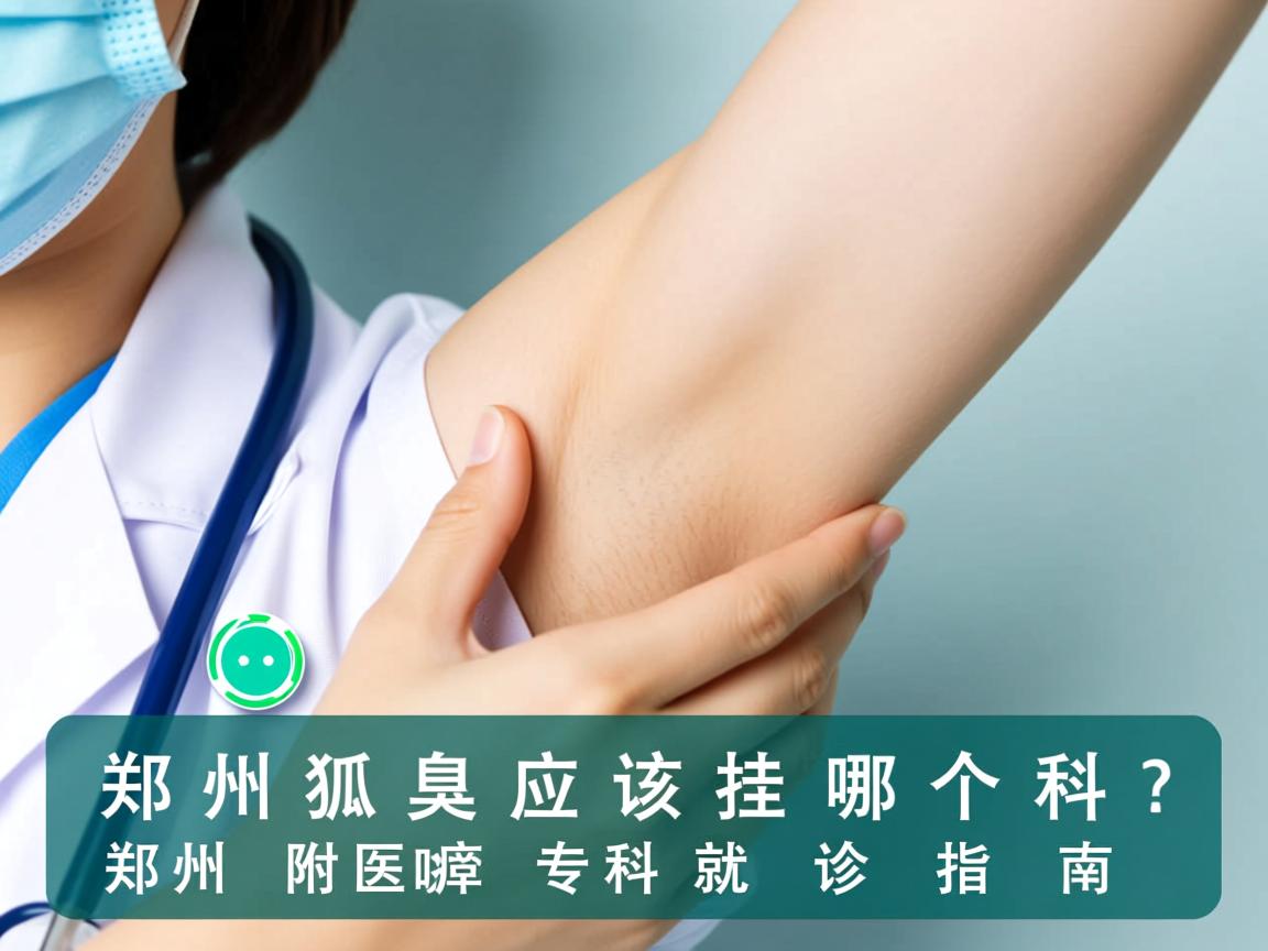 郑州狐臭应该挂哪个科?郑州附医腋臭专科就诊指南 郑州狐臭应该挂哪个科?郑州附医腋臭专科就诊指南