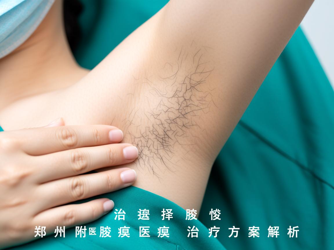 腋臭治疗选择，郑州附医腋臭医院的腋臭治疗方案解析