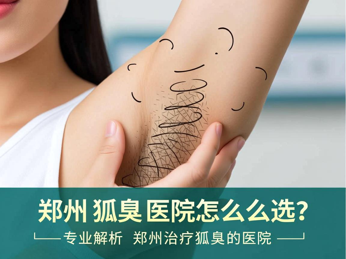 郑州狐臭医院怎么选？专业解析郑州治疗狐臭的医院