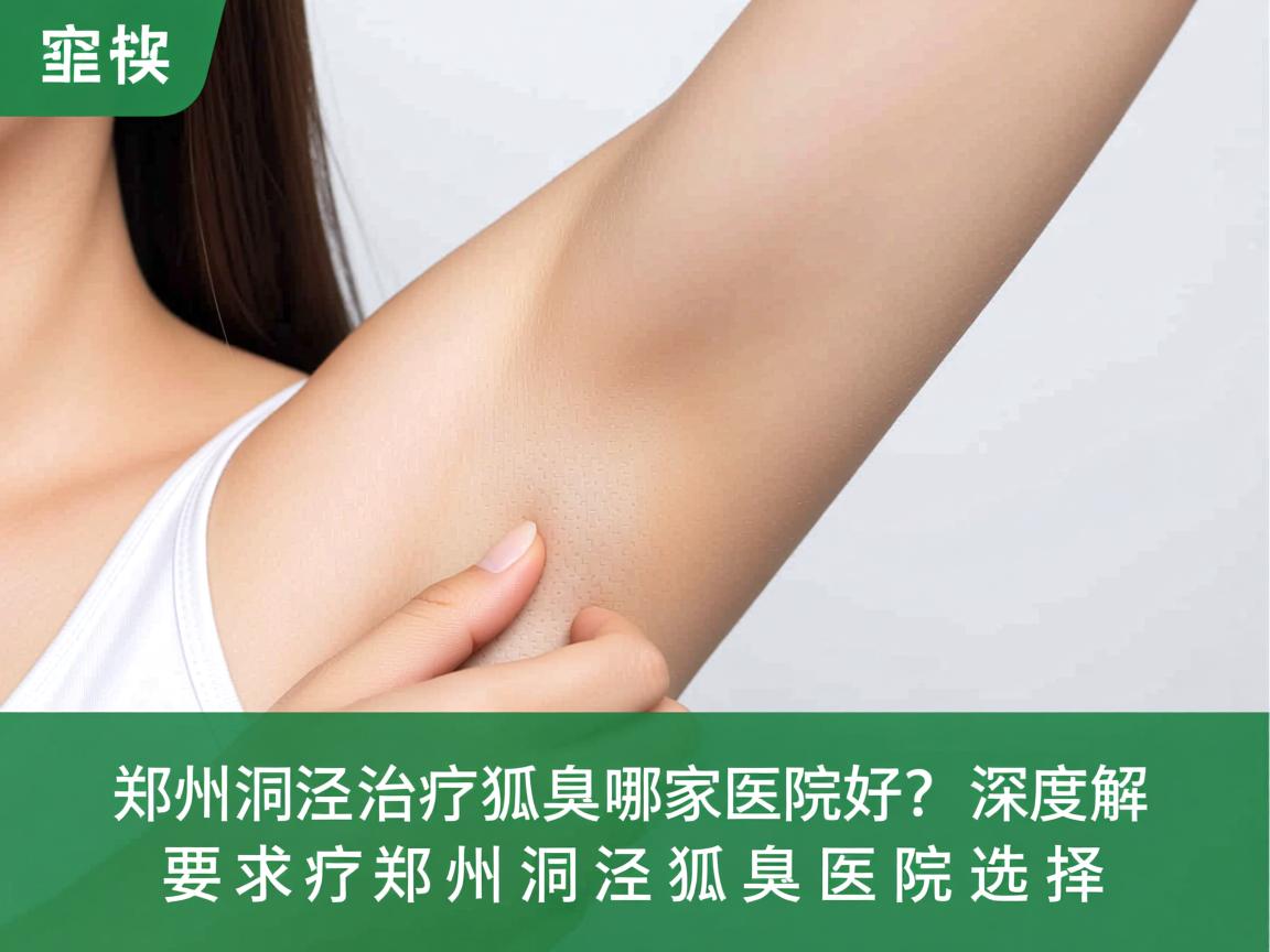 郑州洞泾治疗狐臭哪家医院好？深度解析郑州洞泾狐臭医院选择