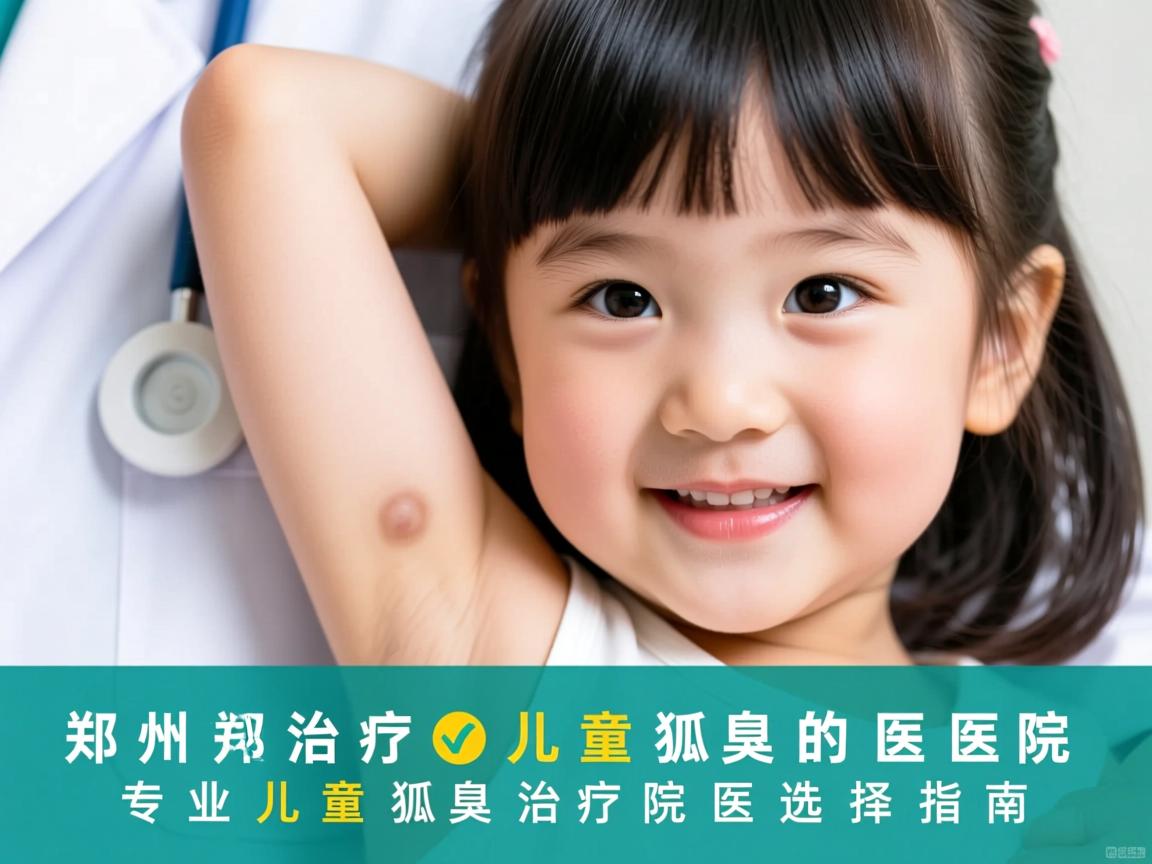 郑州治疗儿童狐臭的医院，专业儿童狐臭治疗医院的选择指南