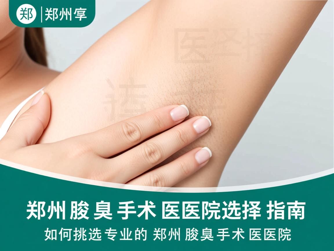 郑州腋臭手术医院选择指南,如何挑选专业的郑州腋臭手术医院 郑州腋臭手术医院选择指南,如何挑选专业的郑州腋臭手术医院