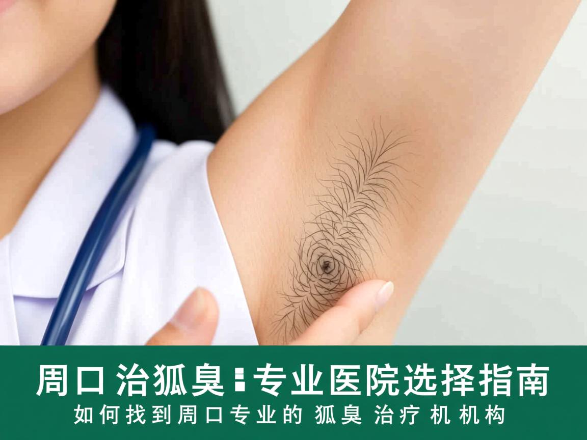周口治狐臭专业医院选择指南，如何找到周口专业的狐臭治疗机构