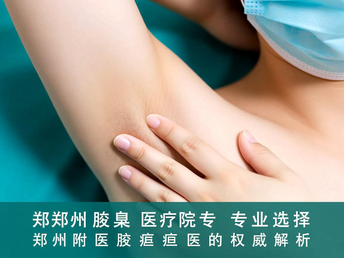 郑州腋臭医院专业选择，郑州附医腋臭医院的权威解析