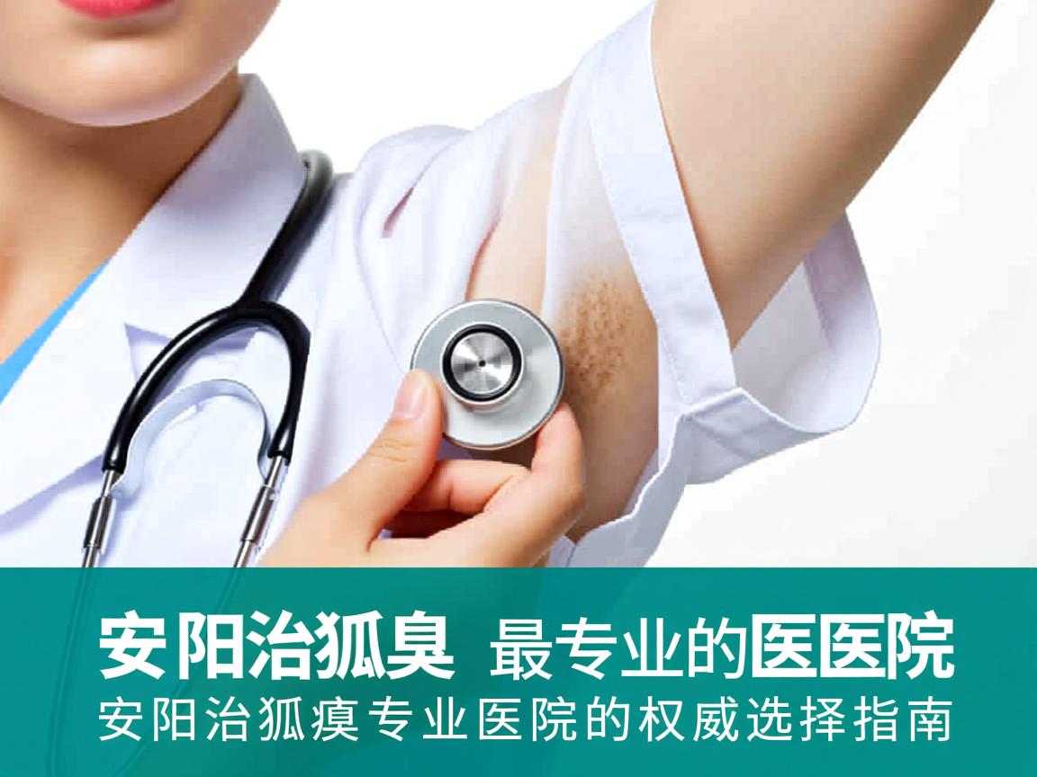 安阳治狐臭最专业的医院，安阳治狐臭专业医院的权威选择指南