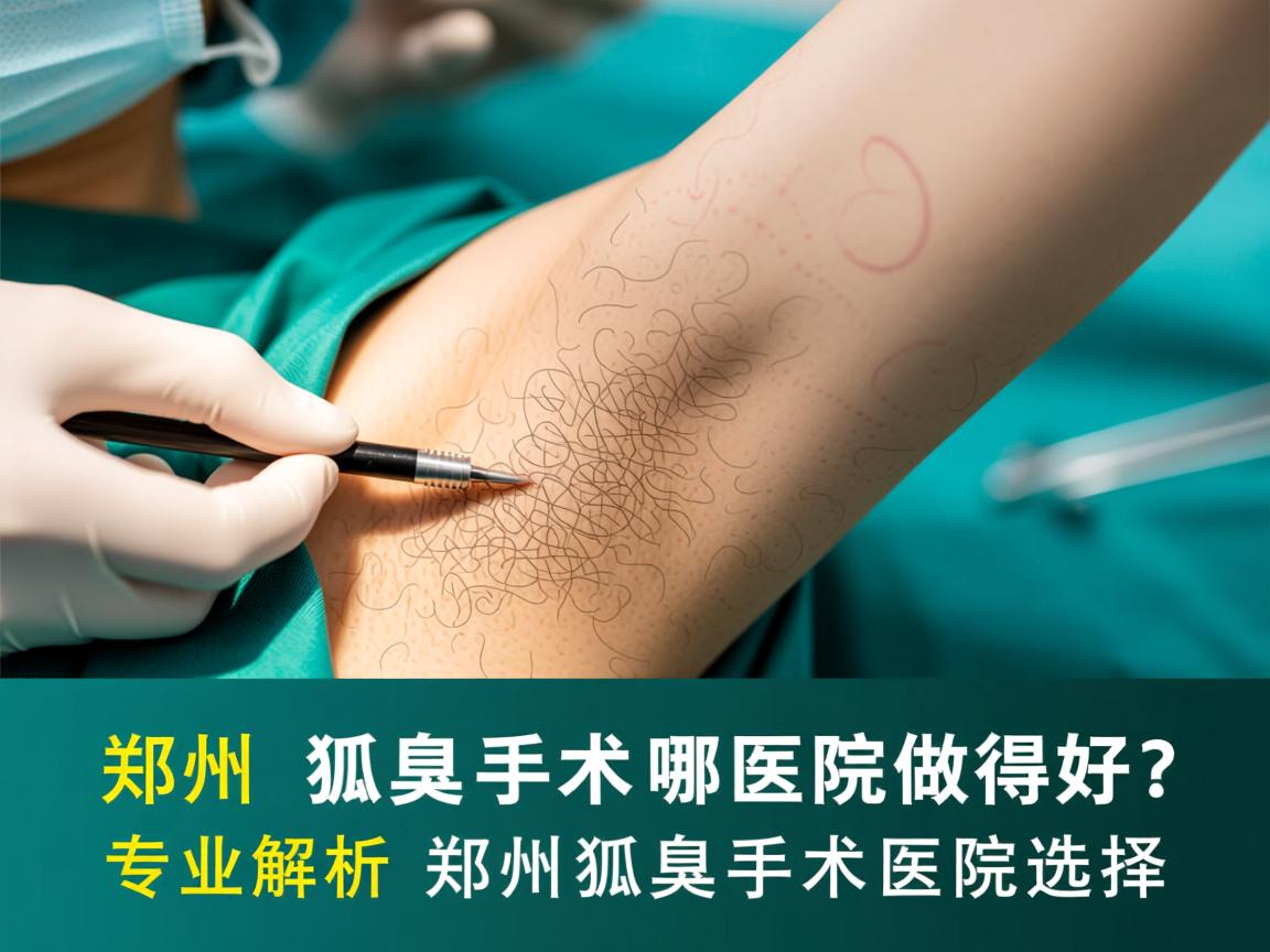 郑州狐臭手术哪医院做得好？专业解析郑州狐臭手术医院选择