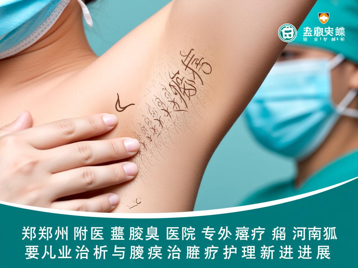 郑州附医腋臭医院专业解析，河南狐臭外科治疗与腋臭医疗护理新进展