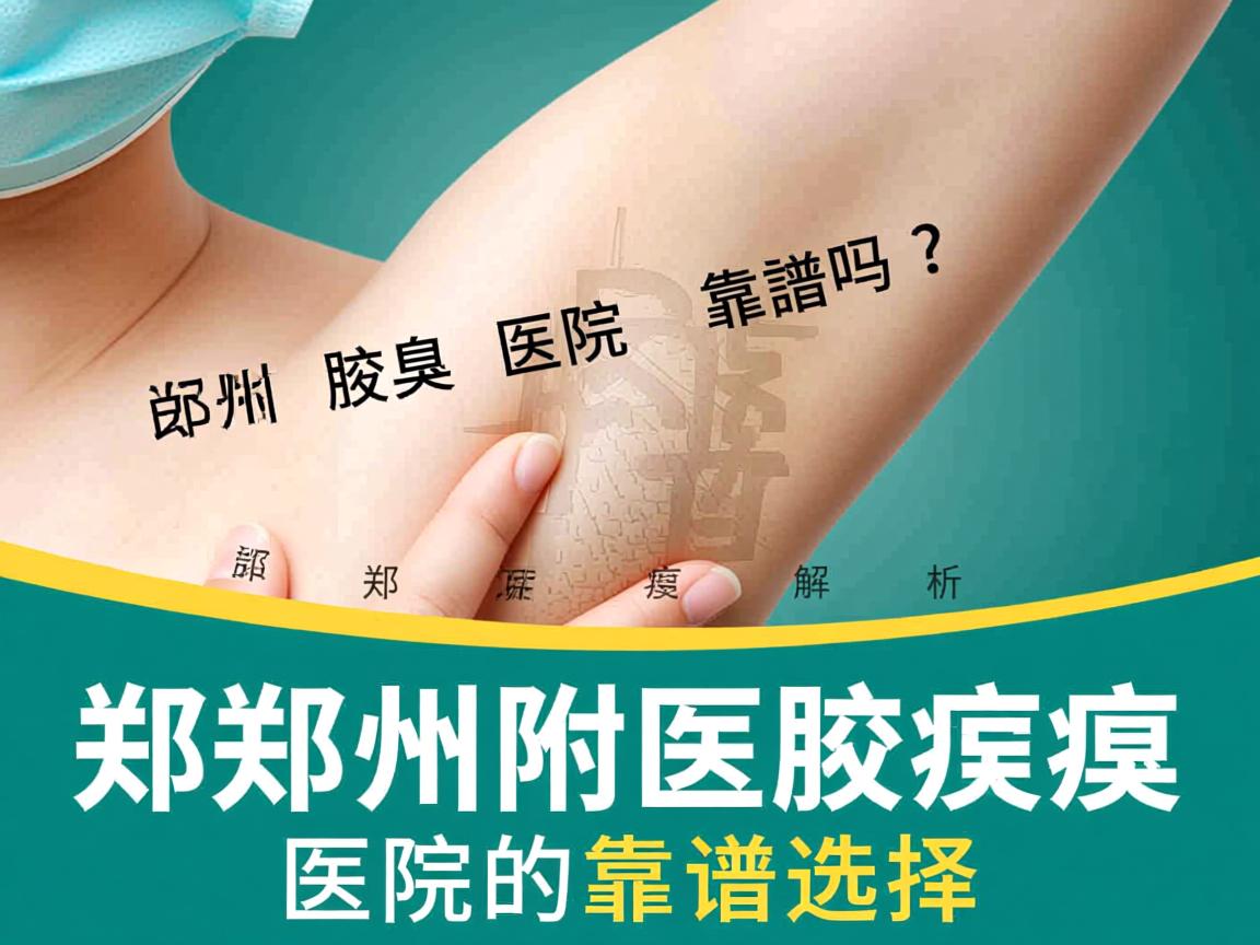 郑州附医腋臭医院靠谱吗？深度解析郑州附医腋臭医院的靠谱选择