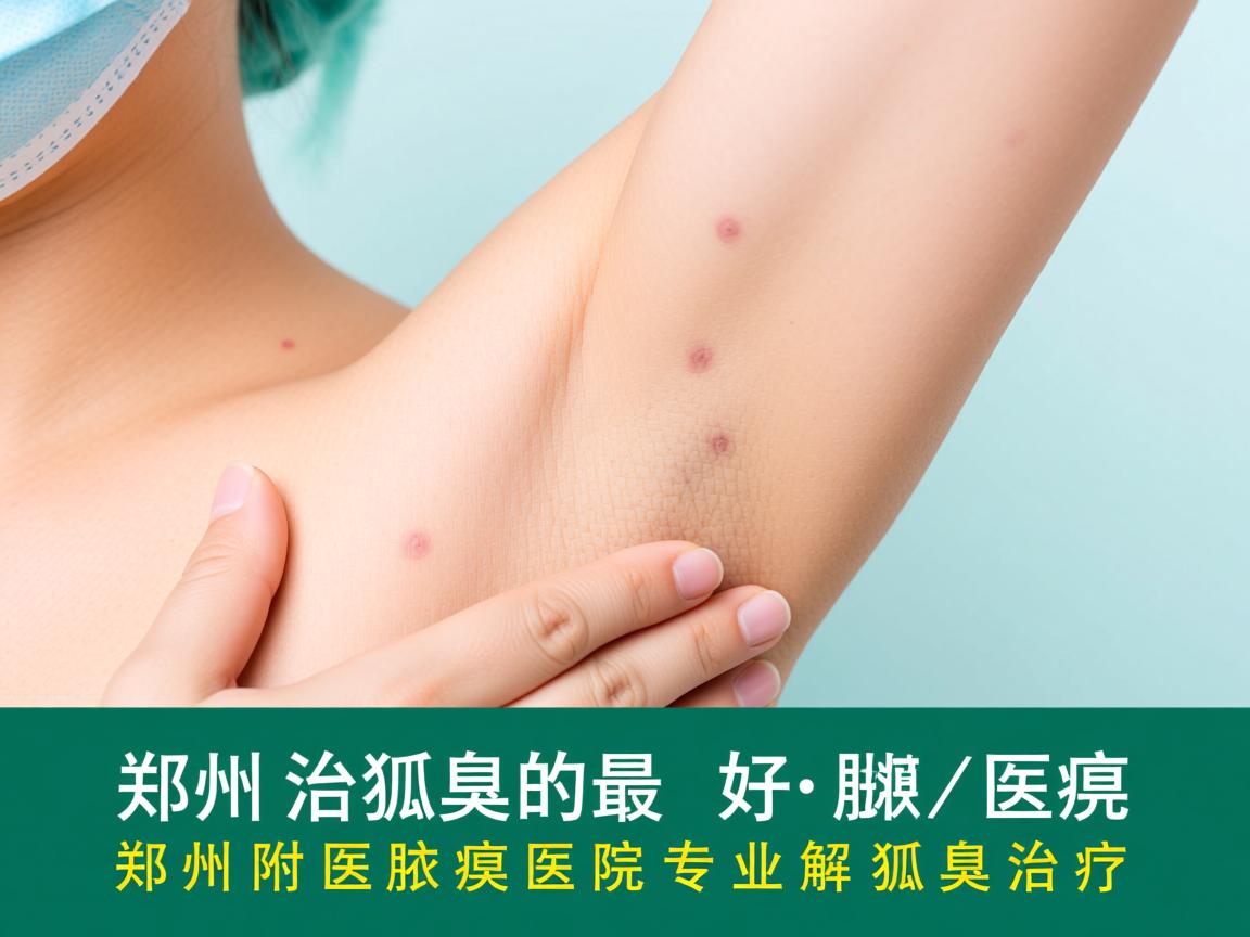郑州治狐臭的最好医院，郑州附医腋臭医院专业解析狐臭治疗