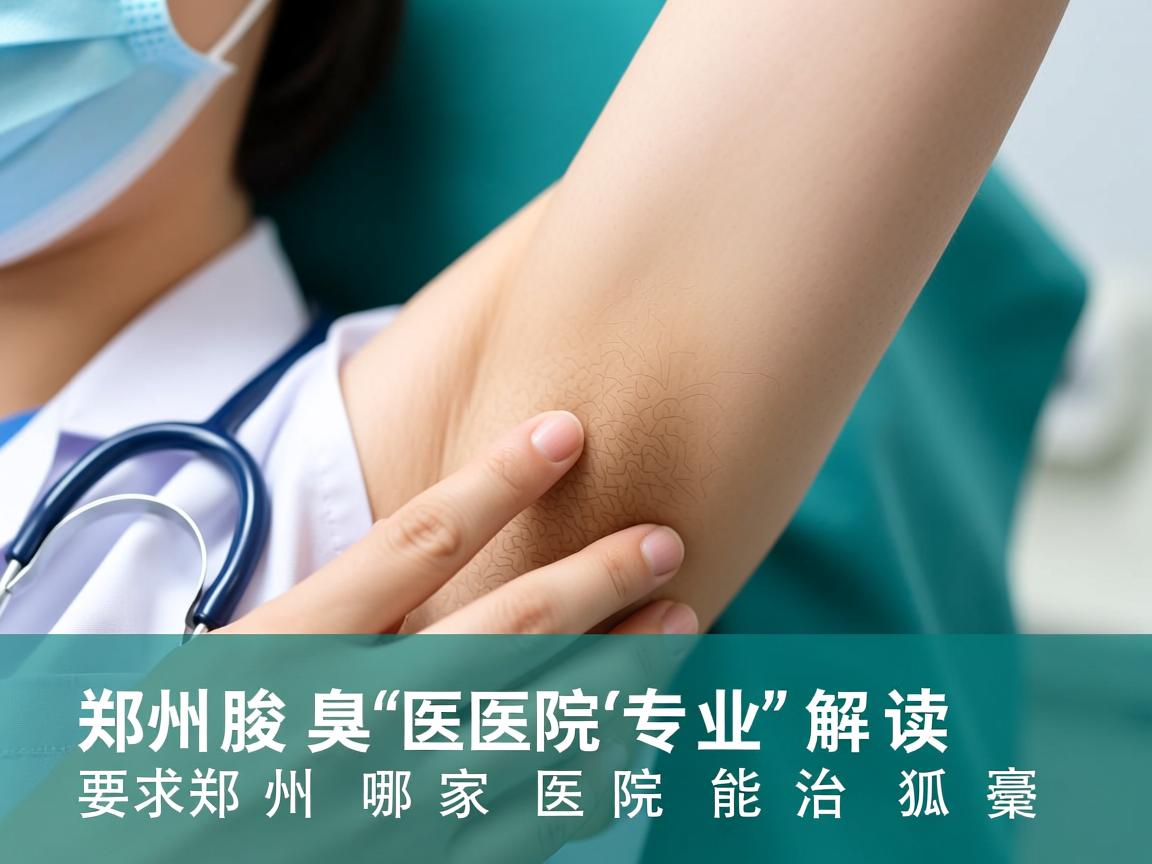 郑州腋臭医院专业解读，郑州哪家医院能根治狐臭