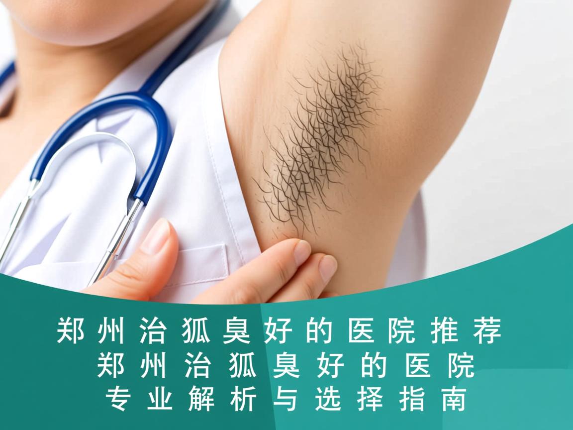 郑州治狐臭好的医院推荐，郑州治狐臭好的医院专业解析与选择指南