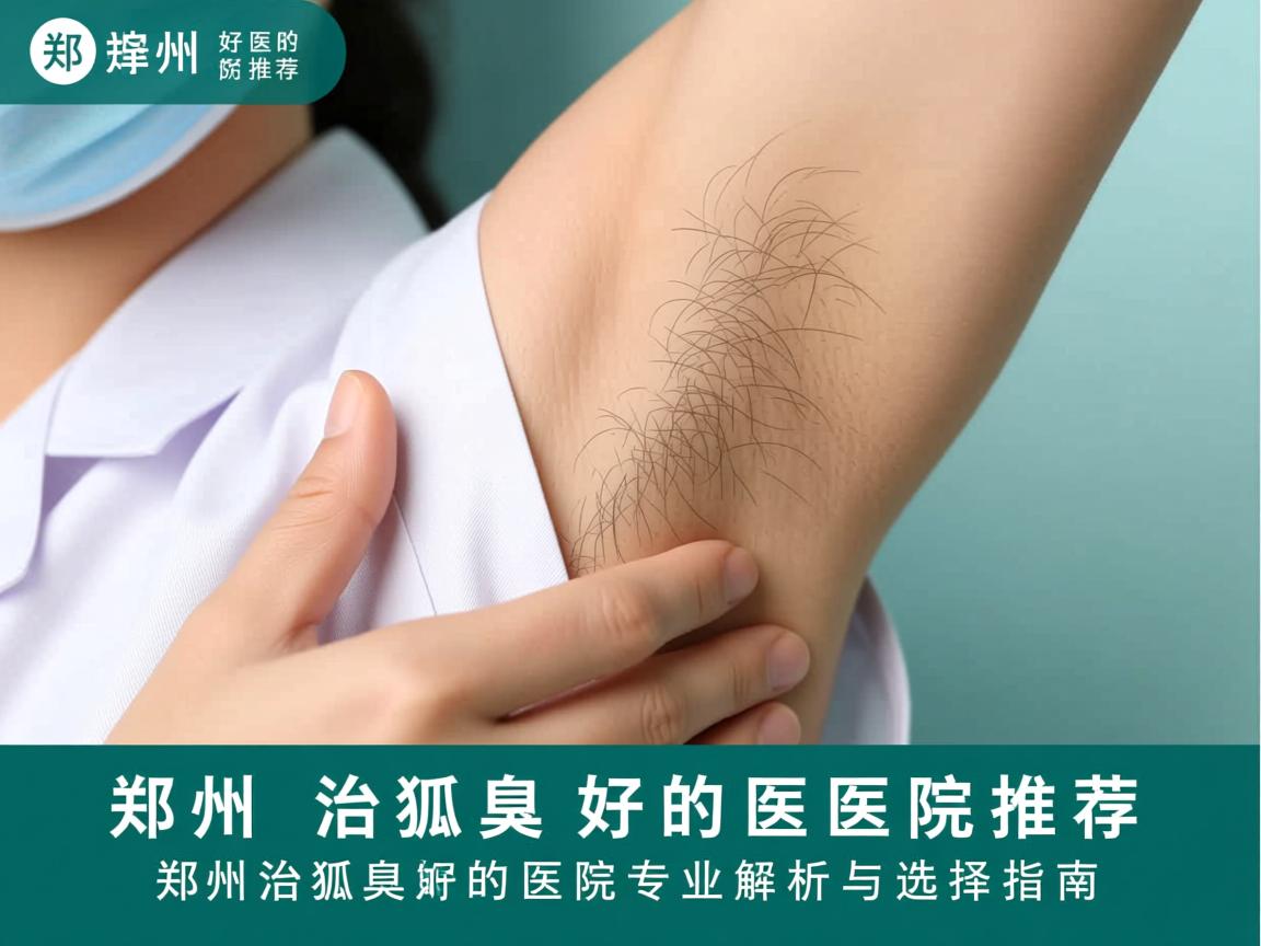 郑州治狐臭好的医院推荐，郑州治狐臭好的医院专业解析与选择指南