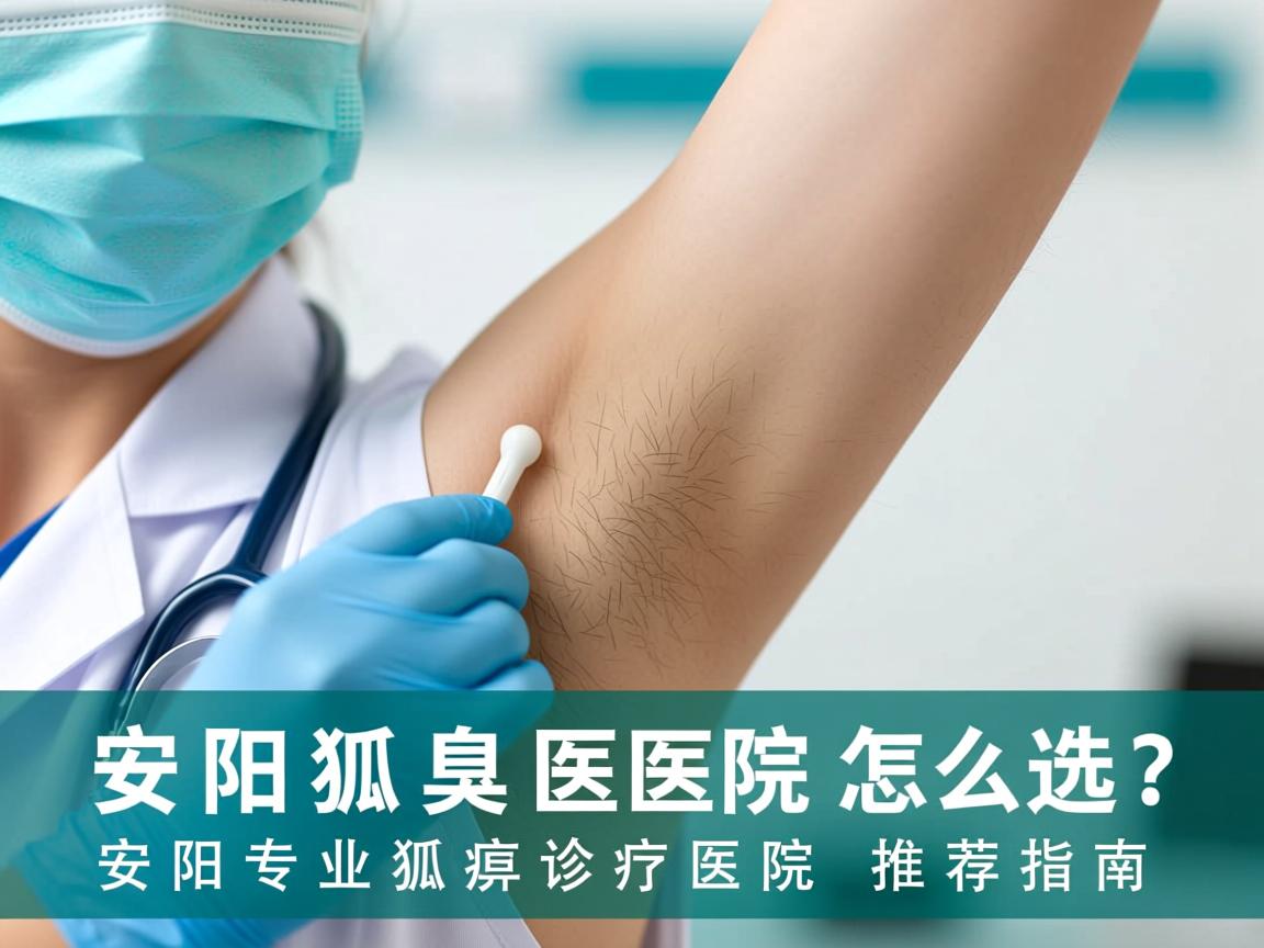 安阳狐臭医院怎么选？安阳专业狐臭诊疗医院推荐指南