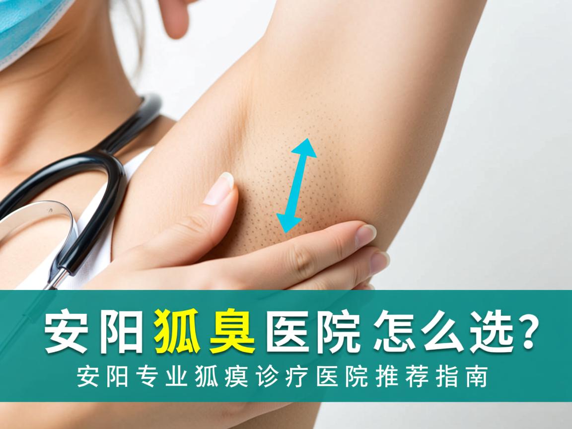 安阳狐臭医院怎么选？安阳专业狐臭诊疗医院推荐指南