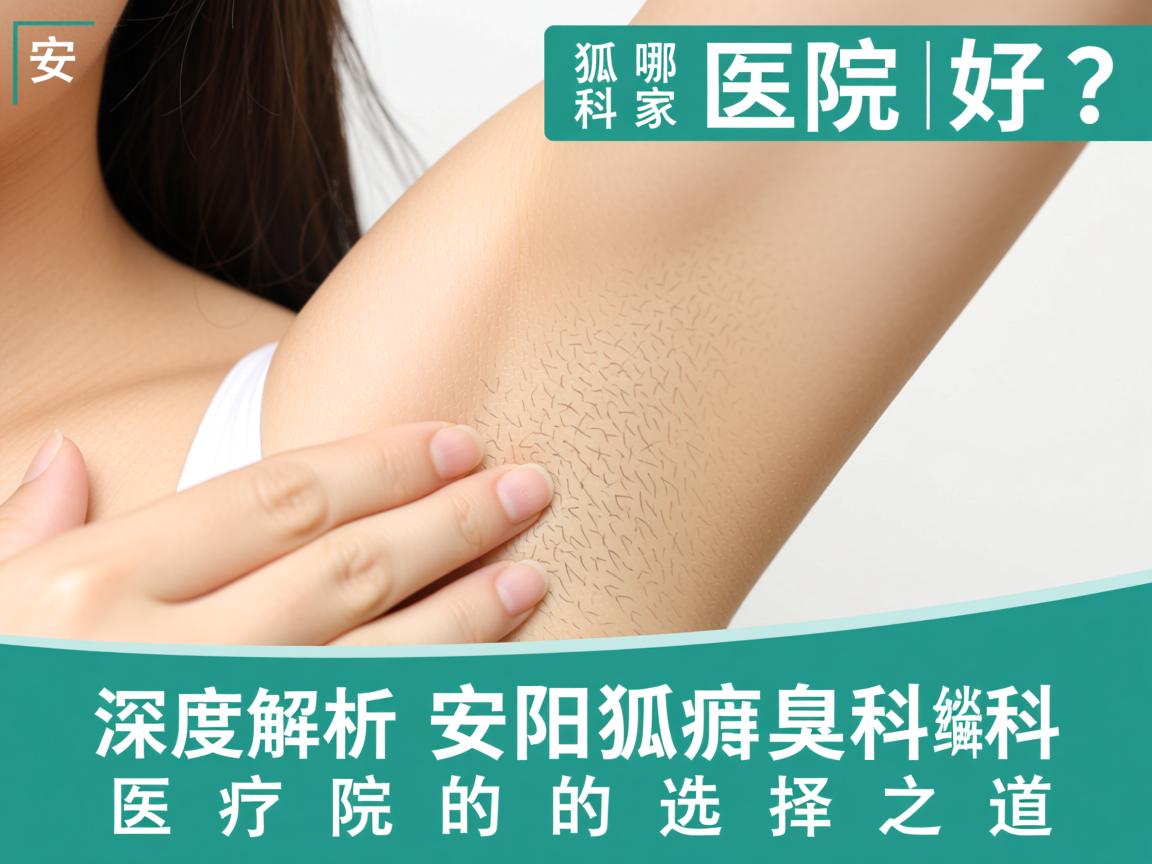 安阳狐臭科哪家医院好？深度解析安阳狐臭科医院的选择之道
