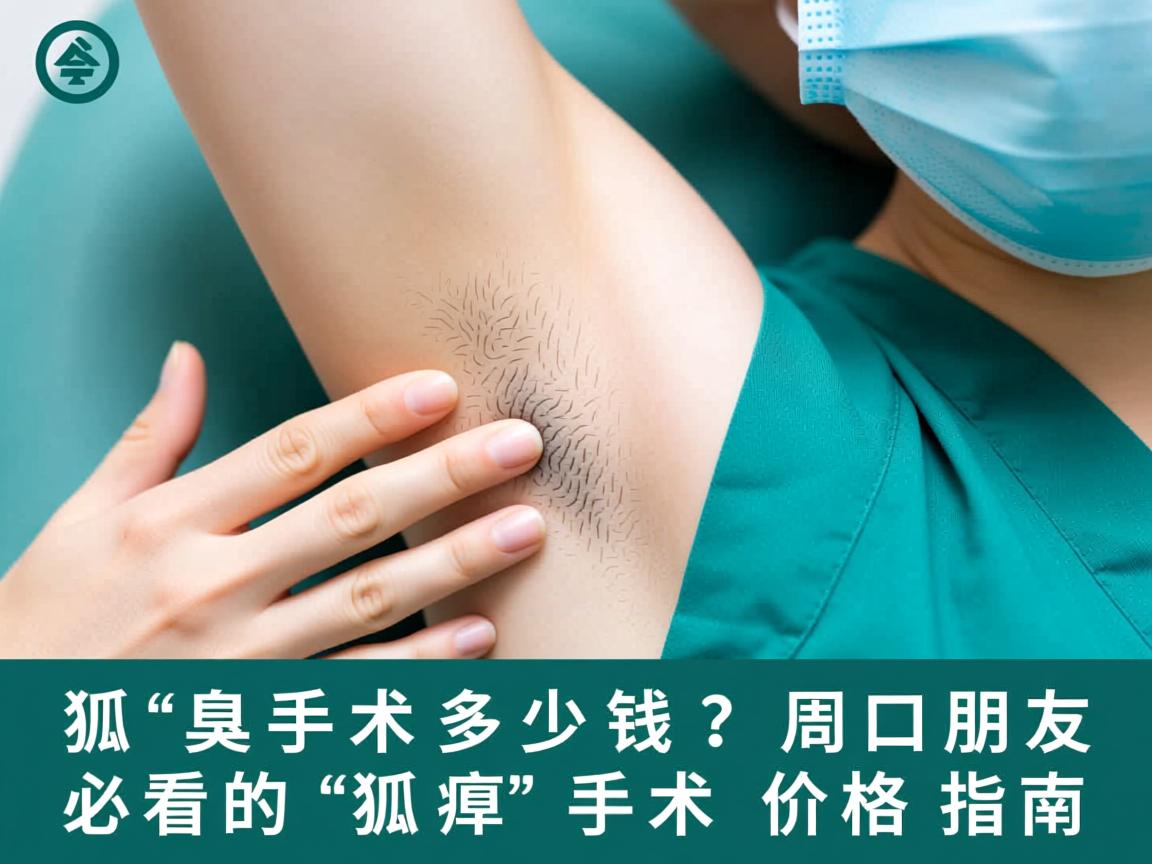 狐臭手术多少钱？周口朋友必看的狐臭手术价格指南