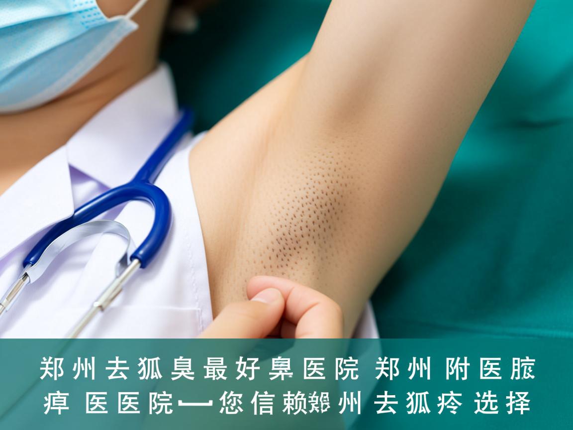 郑州去狐臭最好医院，郑州附医腋臭医院，您信赖的郑州去狐臭选择