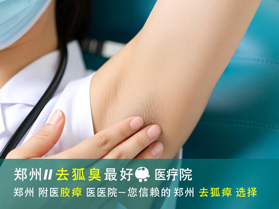 郑州去狐臭最好医院，郑州附医腋臭医院，您信赖的郑州去狐臭选择