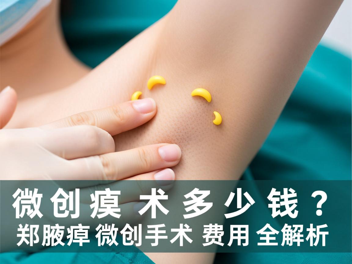 腋臭微创手术多少钱？郑州腋臭微创手术费用全解析