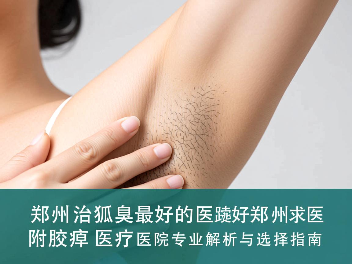 郑州治狐臭最好的医院，郑州附医腋臭医院专业解析与选择指南
