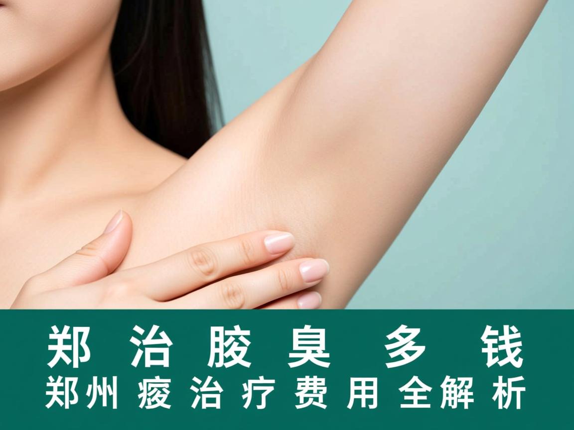 郑州治腋臭多钱,郑州腋臭治疗费用全解析 郑州治腋臭多钱,郑州腋臭治疗费用全解析