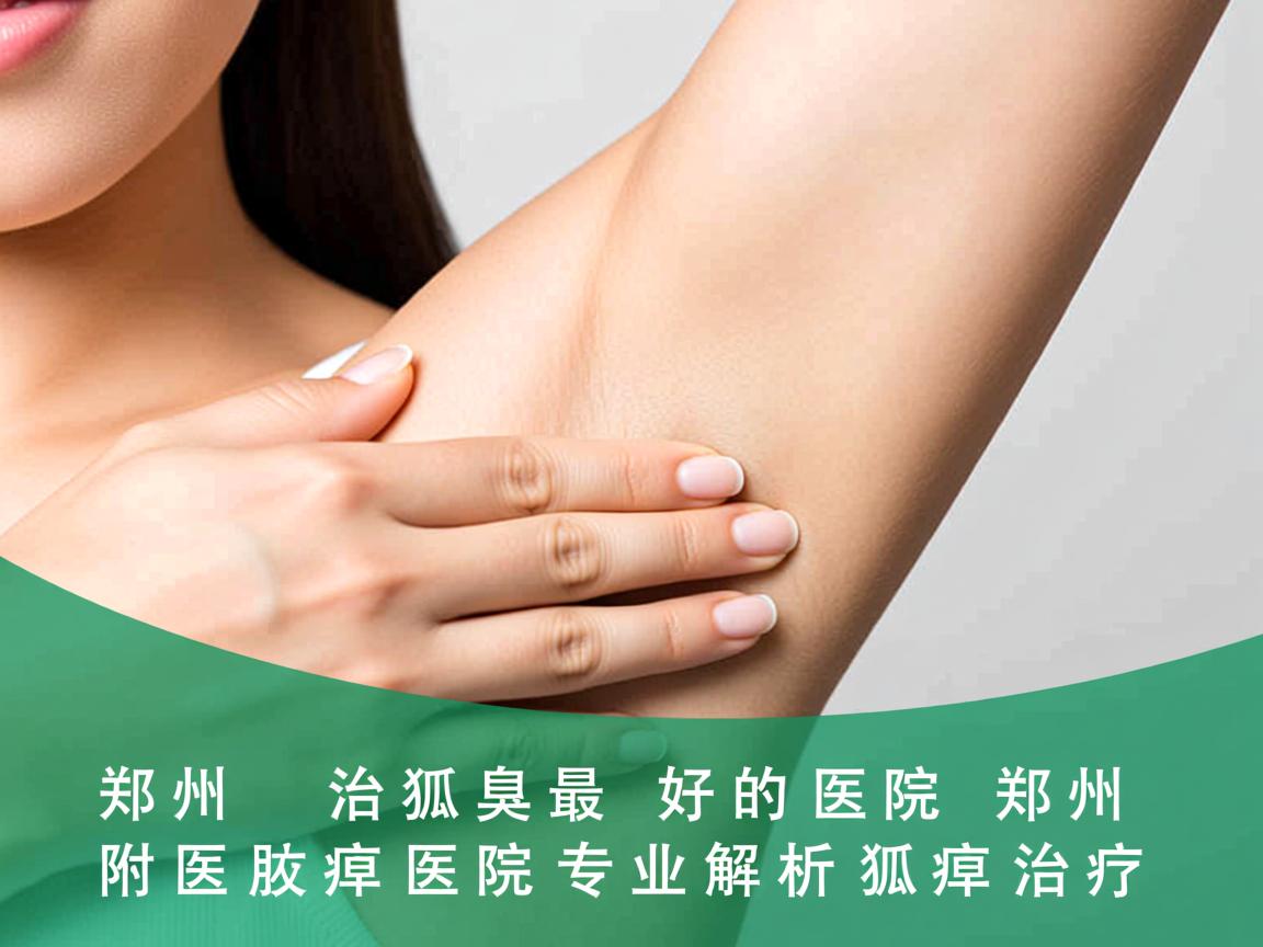 郑州治狐臭最好的医院，郑州附医腋臭医院专业解析狐臭治疗