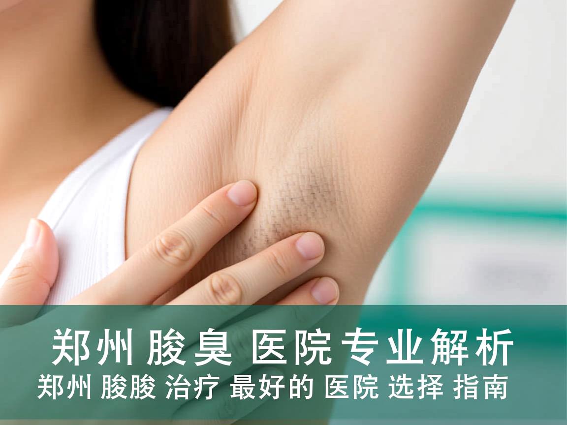 郑州腋臭医院专业解析，郑州腋臭治疗最好的医院选择指南