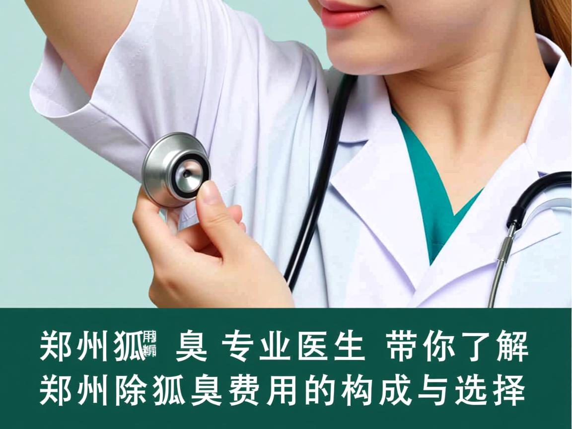 郑州除狐臭费用解析，专业医生带你了解郑州除狐臭费用的构成与选择