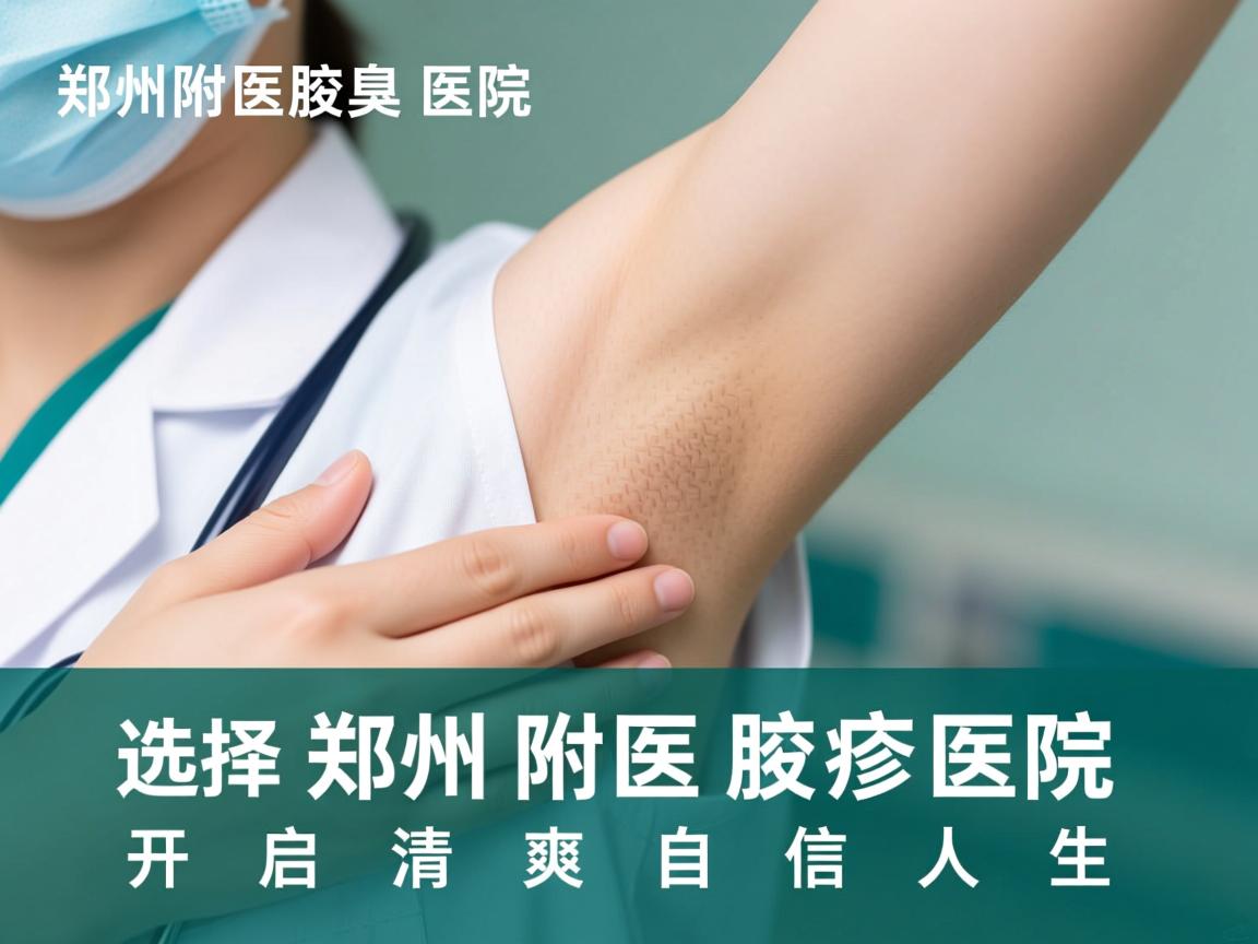 郑州附医腋臭医院，选择郑州附医腋臭医院，开启清爽自信人生