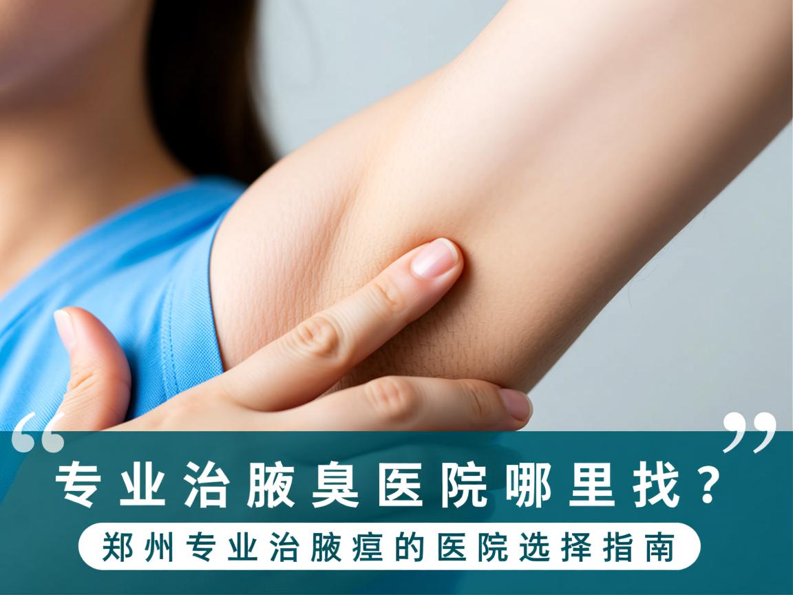 专业治腋臭医院哪里找?郑州专业治腋臭的医院选择指南 专业治腋臭医院哪里找?郑州专业治腋臭的医院选择指南