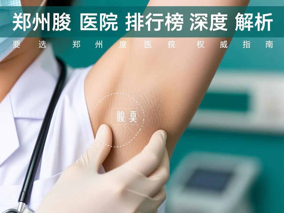 郑州腋臭医院排行榜深度解析，选择郑州腋臭医院的权威指南