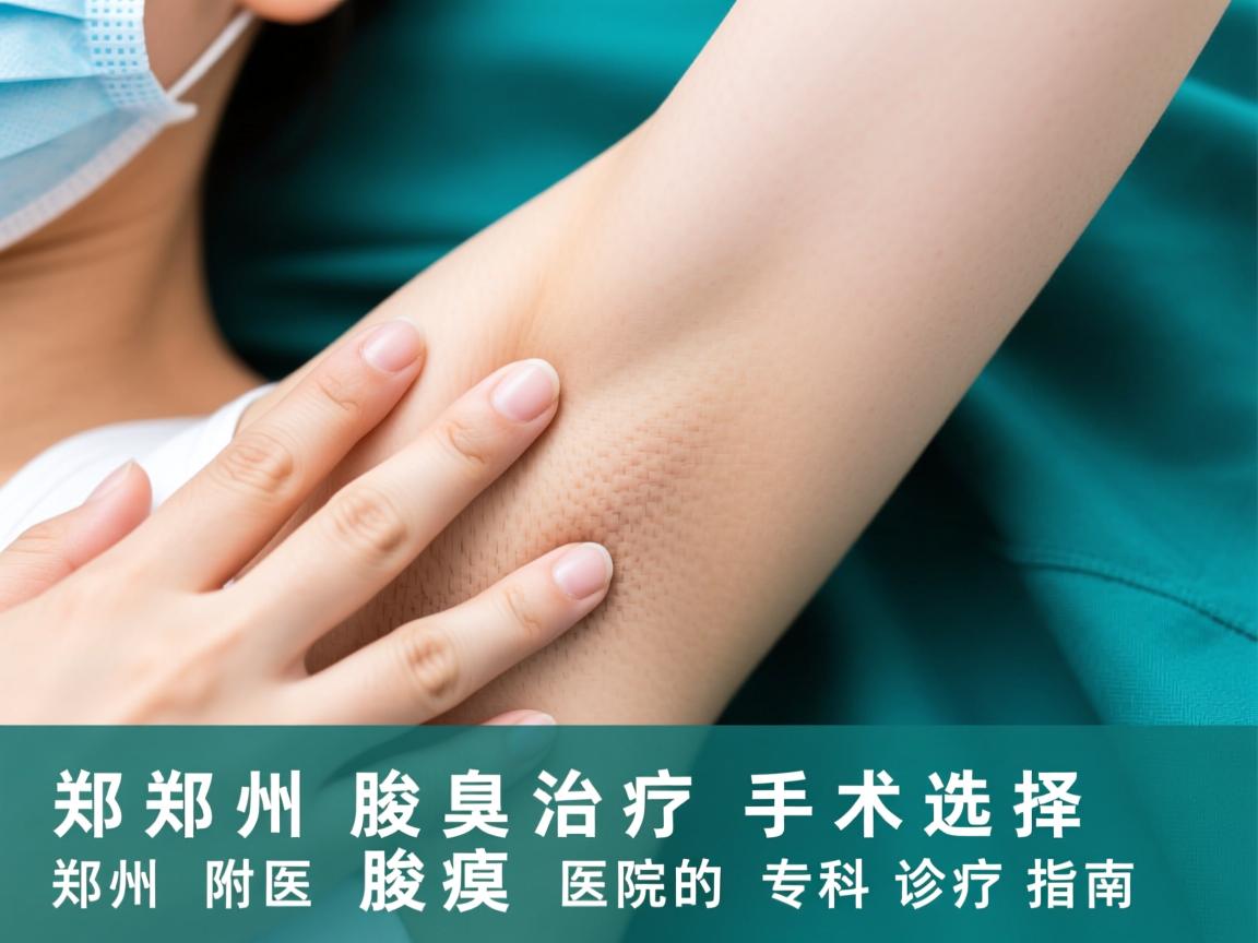 郑州腋臭治疗手术选择,郑州附医腋臭医院的专科诊疗指南 郑州腋臭治疗手术选择,郑州附医腋臭医院的专科诊疗指南