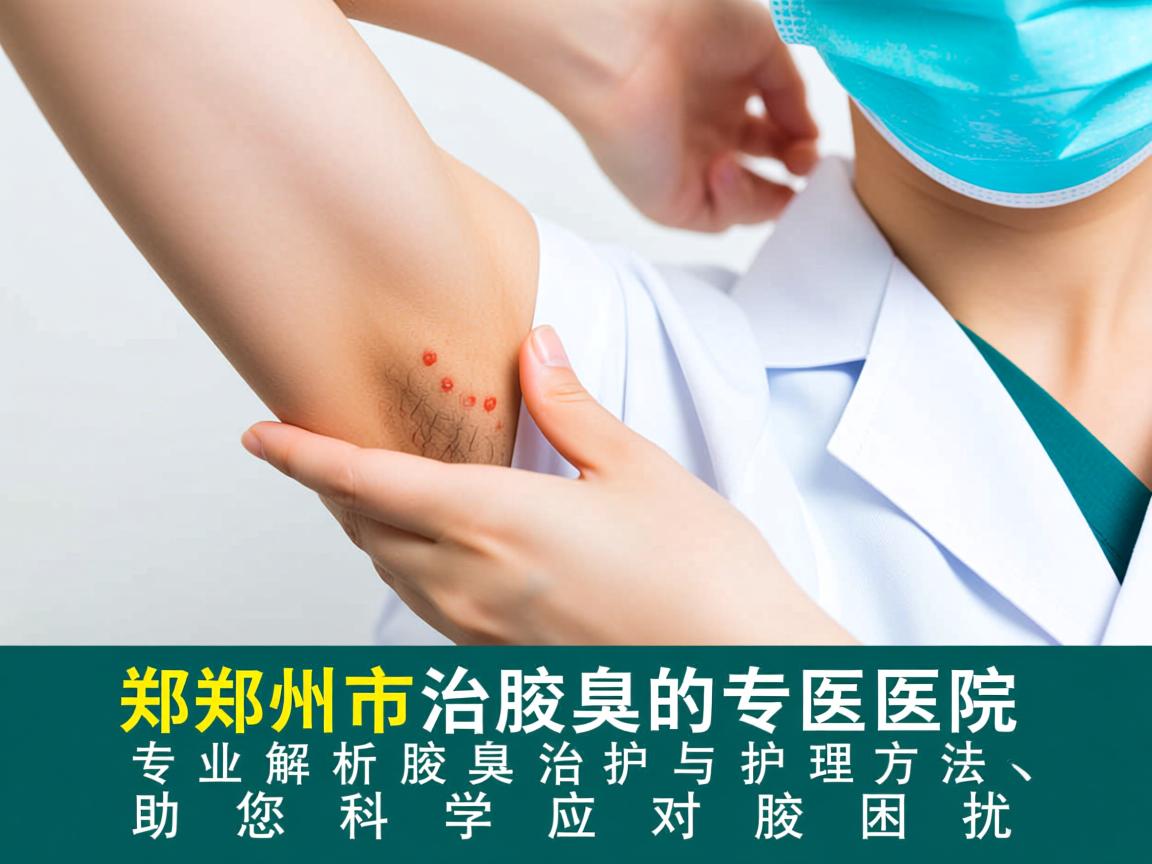 郑州市治腋臭的专医院，专业解析腋臭治疗与护理方法，助您科学应对腋臭困扰