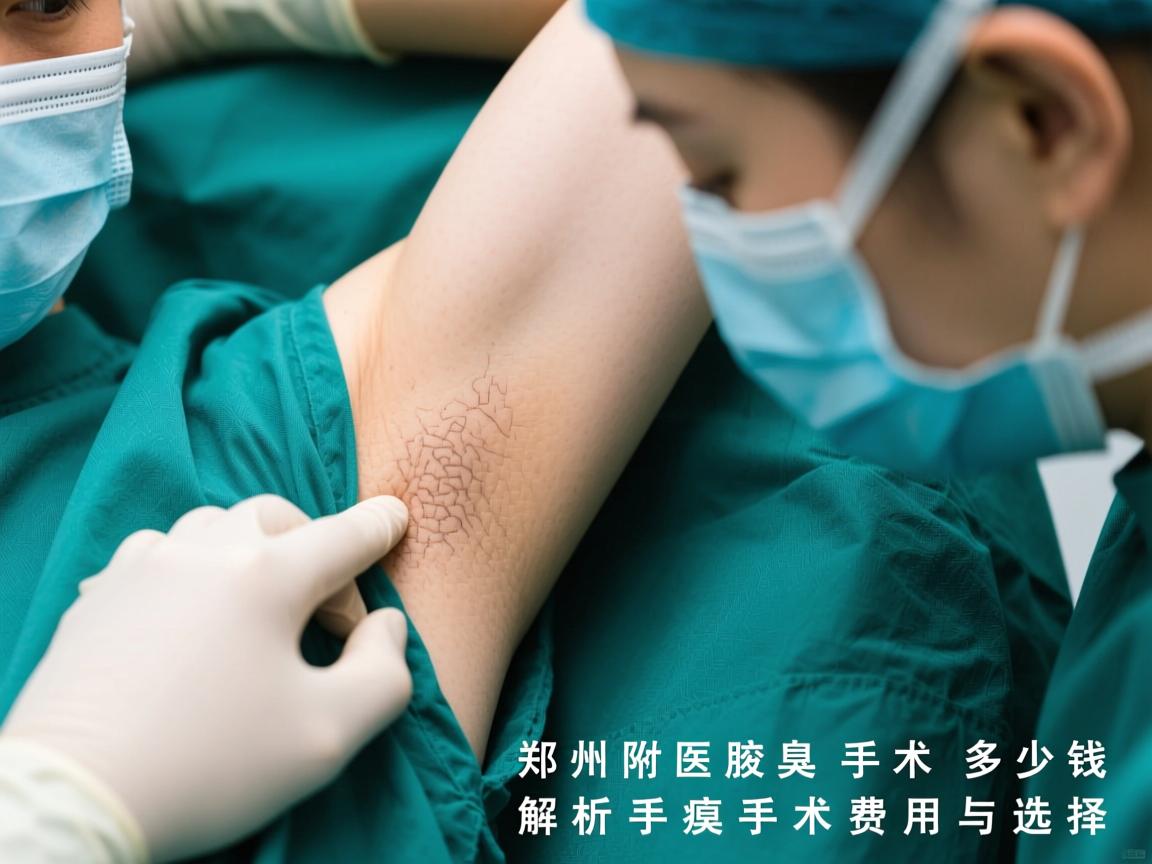 郑州附医腋臭手术多少钱，解析腋臭手术费用与选择