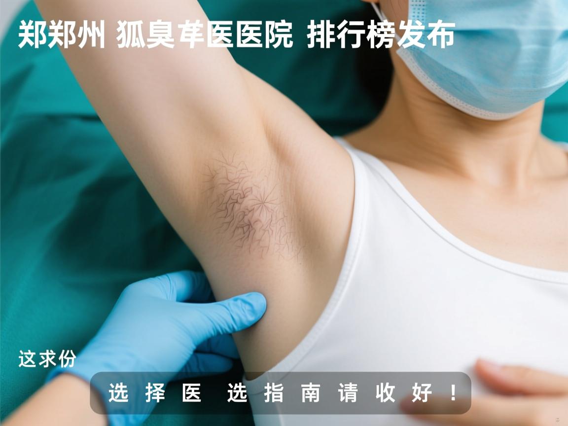 郑州狐臭医院排行榜发布,这份郑州狐臭医院选择指南请收好! 郑州狐臭医院排行榜发布,这份郑州狐臭医院选择指南请收好!