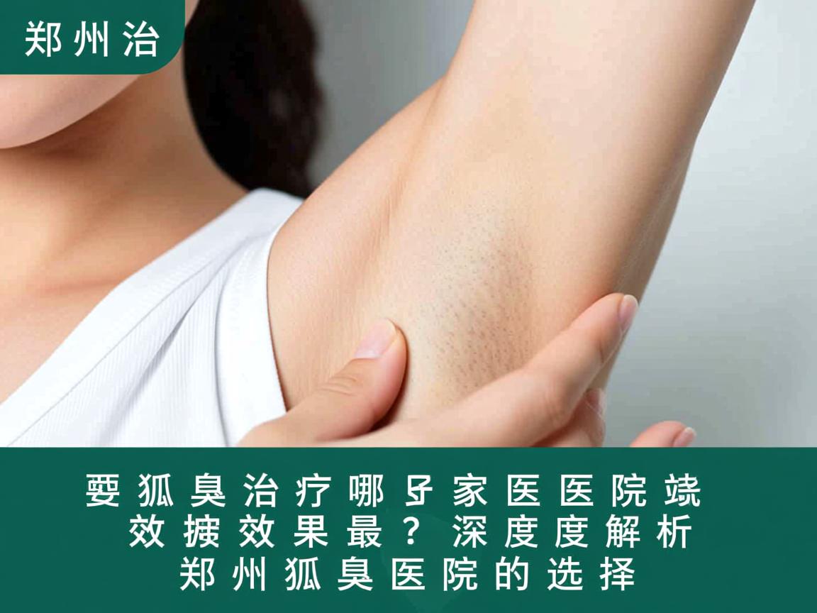 郑州治疗狐臭哪家医院效果最好?深度解析郑州狐臭医院的选择 郑州治疗狐臭哪家医院效果最好?深度解析郑州狐臭医院的选择