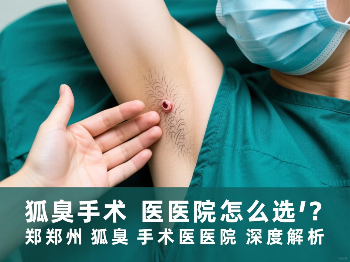 狐臭手术医院怎么选?郑州狐臭手术医院深度解析 狐臭手术医院怎么选?郑州狐臭手术医院深度解析