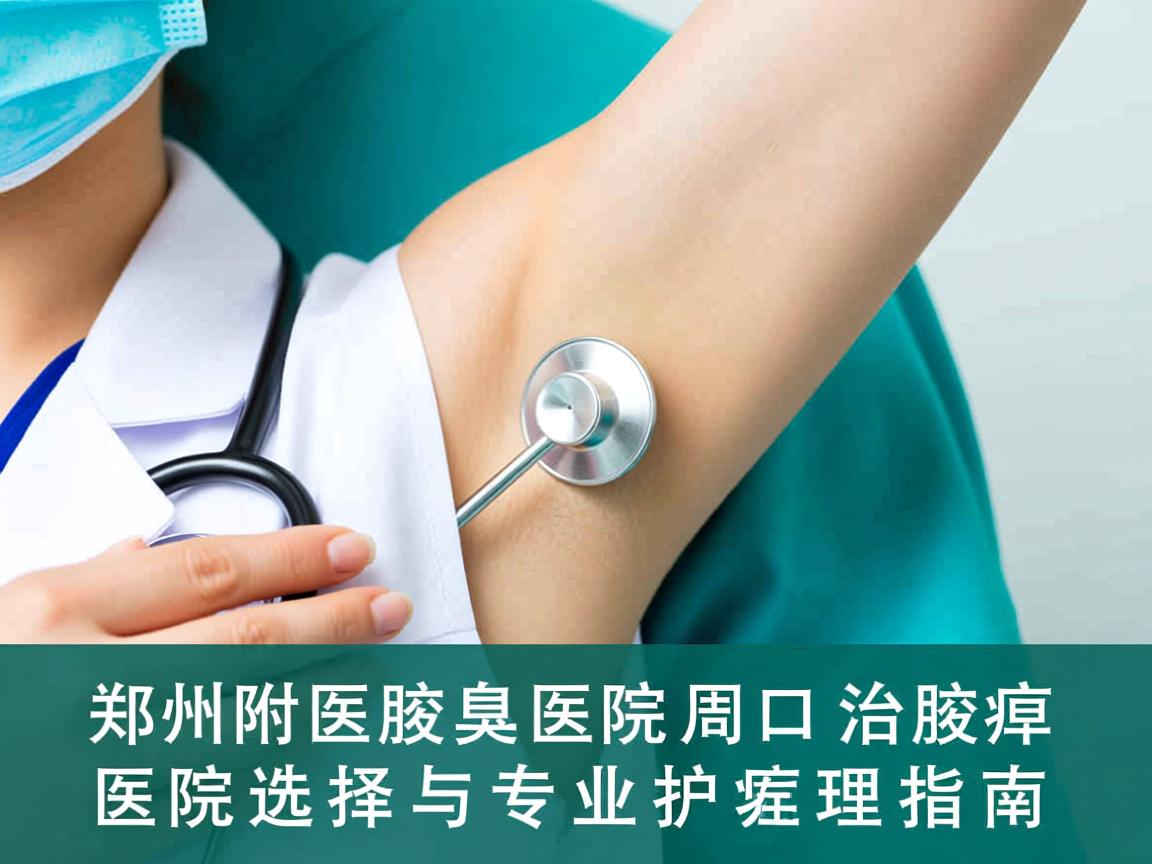 郑州附医腋臭医院,周口治疗腋臭的医院选择与专业护理指南 郑州附医腋臭医院,周口治疗腋臭的医院选择与专业护理指南