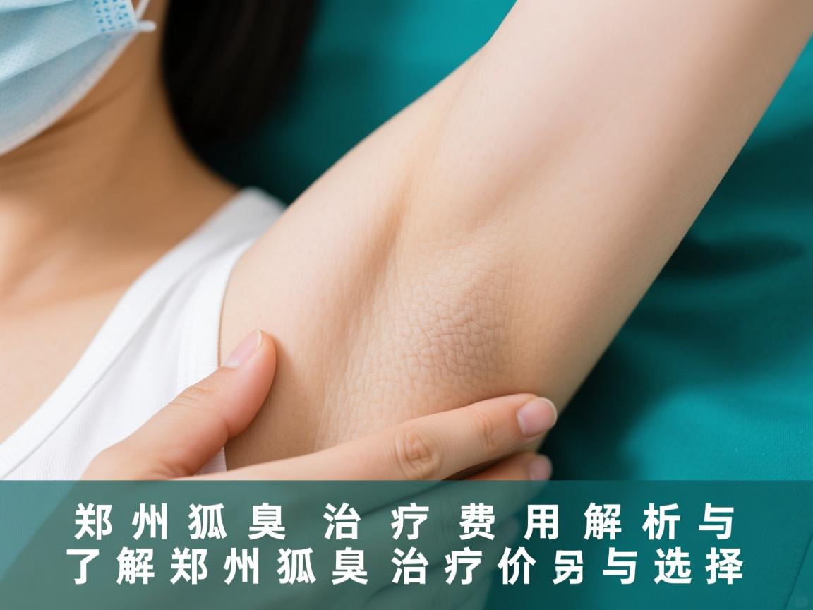 郑州狐臭治疗费用解析，了解郑州狐臭治疗价格与选择