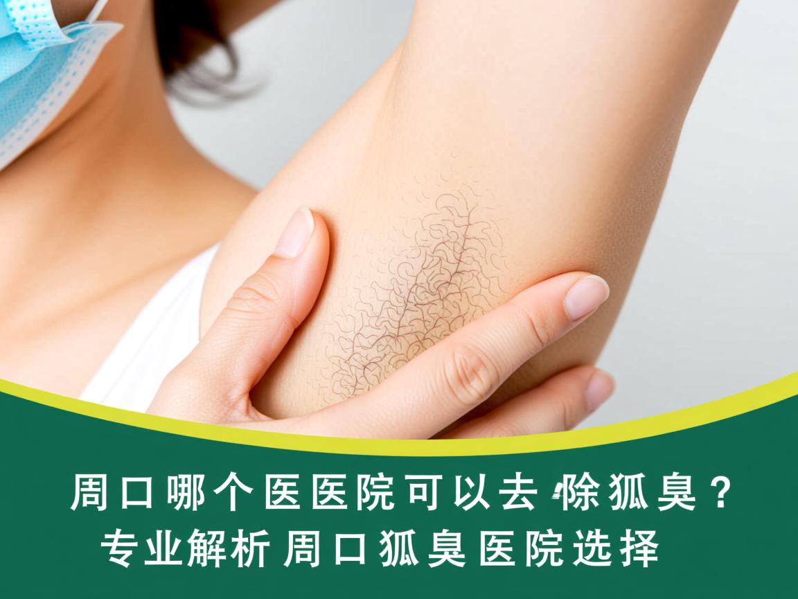 周口哪个医院可以去除狐臭？专业解析周口狐臭医院的选择