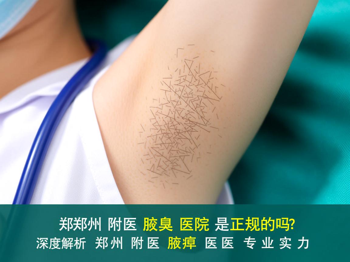 郑州附医腋臭医院是正规的吗?深度解析郑州附医腋臭医院的专业实力 郑州附医腋臭医院是正规的吗?深度解析郑州附医腋臭医院的专业实力