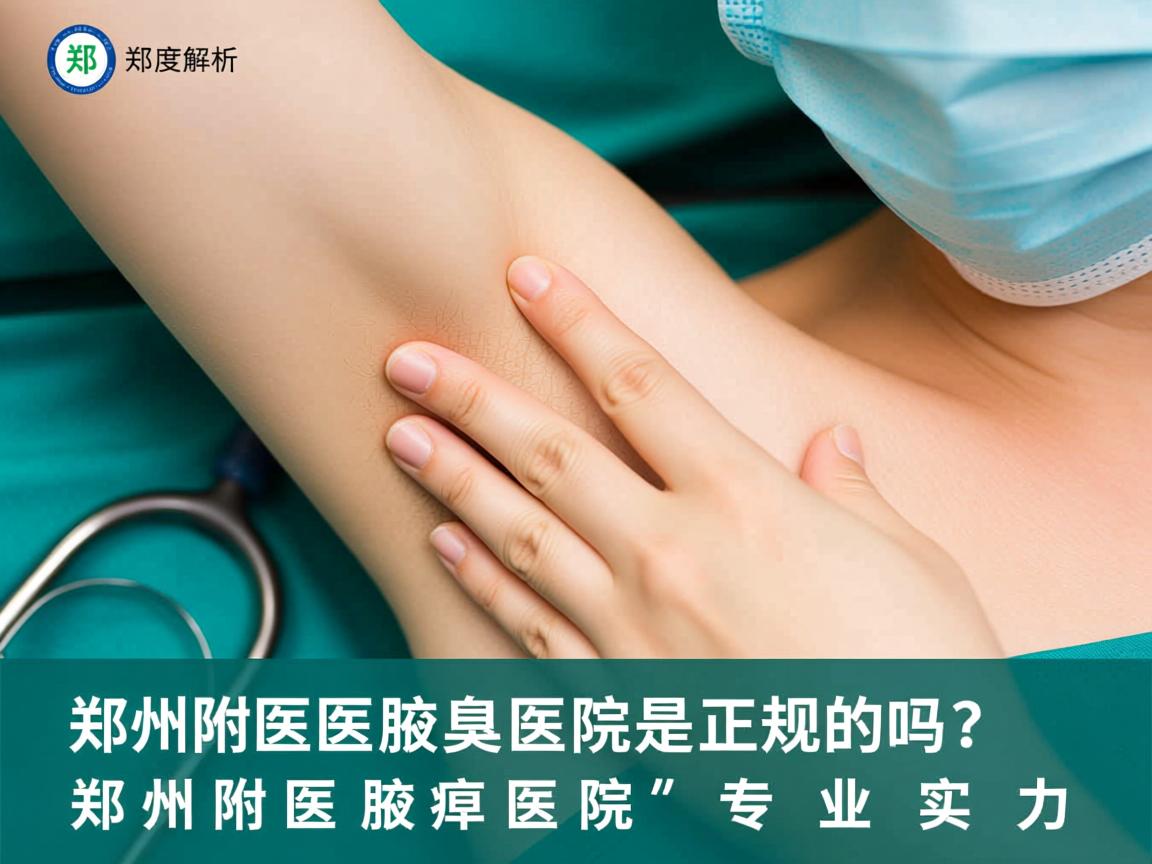 郑州附医腋臭医院是正规的吗?深度解析郑州附医腋臭医院的专业实力 郑州附医腋臭医院是正规的吗?深度解析郑州附医腋臭医院的专业实力
